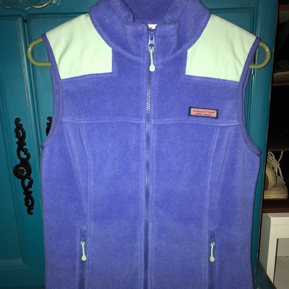 Color block fleece Shep Vest